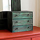 Commode 42x32x18sm "Turquoise", Mini Dressers, Moscow,  Фото №1