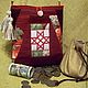 Handbag with Slavic symbols of PROSPERITY, Folk decorations, Bryansk,  Фото №1