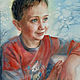 Портрет ребенка по фотографии на заказ. Акварель, Картины, Магнитогорск,  Фото №1