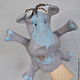 Hippo. Glove puppet. Bi-BA-Bo. Puppet show. Taya Kart. My Livemaster. Фото №6
