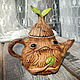 Order Kettles: Baby Mandrake (teapot or creamer). alisbelldoll (alisbell). Livemaster. . Teapots & Kettles Фото №3