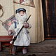Order  Cotton Toy Janitor. crafts philosophy. Livemaster. . Christmas decorations Фото №3