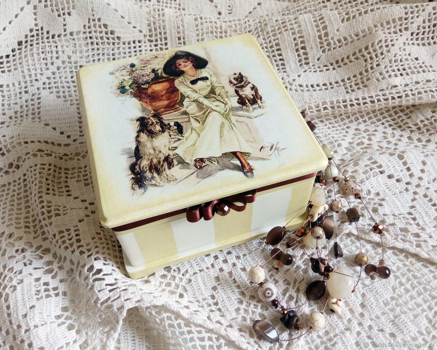 Morning box. Шкатулка в стиле арт нуво. Art nouveau Box. Sweet Life шкатулка. Art Nuvo Jewelry Box.