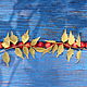 Фотокартина Под желтыми листьями ягоды красные, Фотокартины, Таганрог,  Фото №1