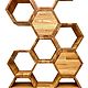 Стеллаж из массива дуба "HoneyComb" (проект г.Москва). Стеллажи. Мебель на заказ U.LOFT. Ярмарка Мастеров.  Фото №5