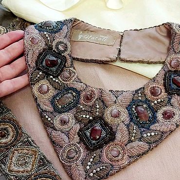 Одежда ручной работы. Ярмарка Мастеров - ручная работа Оплечье. Handmade.
