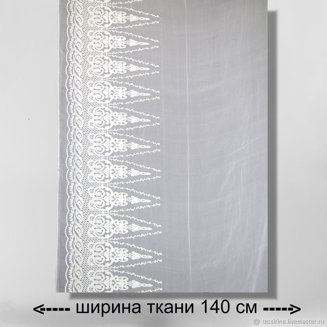 Шифон с вышивкой Сhlое "Мари" итальянские ткани купить в интернет ...