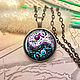Glass pendant, Yin Yang 25 mm. Pendants. Ciklora biju. Online shopping on My Livemaster.  Фото №2