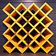  Shelf rack 'sota' for 28 bottles of wine. Shelves. Color Wood. Online shopping on My Livemaster.  Фото №2
