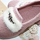 'Palace secrets' felted loafer. Loafers. Bugrina Oksana. Online shopping on My Livemaster.  Фото №2