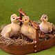 Order felted ducklings. Anna Petinati- Live toys handmade. Livemaster. . Felted Toy Фото №3