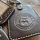 Картхолдер для авто и мото документов. Картхолдер. Handy Beast Leather. Ярмарка Мастеров.  Фото №4