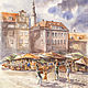Order Rainy - sun - rainy. Tallinn/. Watercolor and batik. Maria Zhdan. Livemaster. . Pictures Фото №3