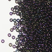 Материалы для творчества handmade. Livemaster - original item Demi round Beads 11/0 No. №85 Purple Metallic 5g Japanese beads. Handmade.