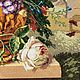 Вышитая крестом картина «Голландский натюрморт с цветами». Картины. Svetlana-4cj. Ярмарка Мастеров.  Фото №4