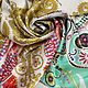 Ткань R.CAVALLI шелк+ хлопок натуральный  ,Италия. Ткани. ТКАНИ OUTLET. Ярмарка Мастеров.  Фото №4