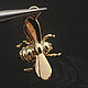 Pendant gilded Bee art.5-42. Pendants. GemArt. My Livemaster. Фото №4