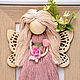 Copy of Macrame doll in grey photo frame. Interior doll. Textile Shop Natalya. Online shopping on My Livemaster.  Фото №2