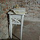 Order 33.  Desk white writing. Beautiful handcrafted furniture (7208327). Livemaster. . Tables Фото №3