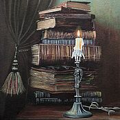 Картины и панно handmade. Livemaster - original item Picture: Reading room.. Handmade.