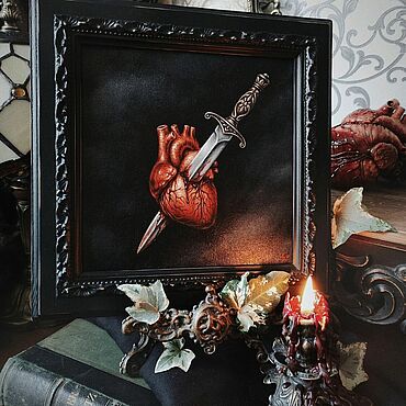 Картины и панно ручной работы. Ярмарка Мастеров - ручная работа Картина "I`m not yours". Handmade.