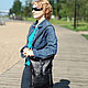  Backpack women's leather black Dahlia Mod SR31-711. Backpacks. Natalia Kalinovskaya. My Livemaster. Фото №11