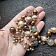 long necklace. Pearls,rutile quartz. Beads2. Shop. My Livemaster. Фото №4