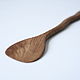 Oak spatula, small. Handmade. Color 'walnut'. Spoons. derevyannaya-masterskaya-yasen (yasen-wood). Online shopping on My Livemaster.  Фото №2