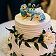 Фигурки на свадебный торт "лиса и лев" (статуэтки на свадебный торт), Декор торта, Москва,  Фото №1