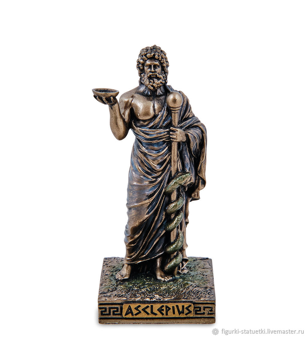 Статуэтка "Асклепий - бог медицины и врачевания" в интернет-магазине ...