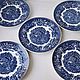 Винтаж: Набор тарелок Англия. Wedgwood. Тарелки винтажные. Ярмарки краски. Ярмарка Мастеров.  Фото №5