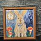 White Rabbit in Wonderland oil painting, Pictures, Moscow,  Фото №1