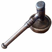 The judge's gavel....or auction hammer
