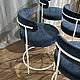 Стул Марк барный. Стулья. Дизайнерская мебель Modesta. Ярмарка Мастеров.  Фото №6