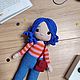 Заказать Вязаная кукла Коралина в стране кошмаров (Коралина Джонс). Cute_toys_store (Анастасия). Ярмарка Мастеров. . Амигуруми куклы и игрушки Фото №3