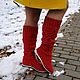 Заказать  Сапожки утеплённые. Ботинки от Маринки. Ярмарка Мастеров. . Сапоги Фото №3