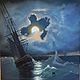 Картина «Лунная ночь» по мотивам И.К.Айвазовского, Картины, Санкт-Петербург,  Фото №1
