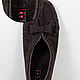 Order Moccasins made of felt COMFY BOW, 100% wool. felted-slippers (felted-slippers). Livemaster. . Slippers Фото №3