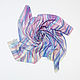 Order Silk lilac handkerchief. ArtBeklov. Livemaster. . Shawls1 Фото №3