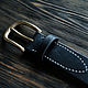 Wide leather men's belt black for jeans. Straps. odalgoods (odalgoods). Online shopping on My Livemaster.  Фото №2