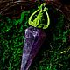Pendant pendulum with amethyst.#Episode 2 'forest Force'. Pendants. Secret Jar. My Livemaster. Фото №5