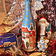 бутылка, бутылка декупаж, новогодняя бутылка, оформление бутылки, оригинальная бутылка, бутылка на новый год, праздничная бутылка, бутылка в подарок, бутылки декупаж