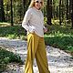 Свитер вязаный Прогулка Angora gold. Пуловеры. Вязаный гардероб (seamewlarisa). Ярмарка Мастеров.  Фото №4