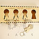 Wall housekeeper 'keychain 4'. Housekeeper. DG labs. Online shopping on My Livemaster.  Фото №2