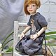 Шарнирная кукла Никуша. Шарнирная кукла. Светлана Соколова Finist Doll. Ярмарка Мастеров.  Фото №6