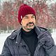 ШАПКА двойная вязаная НОРИС family look. Шапки. Вязаный кэжуал  UNIC Ирина. Ярмарка Мастеров.  Фото №15