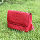 COCO Python leather handbag. Crossbody bag. Exotic Workshop Python Fashion. Online shopping on My Livemaster.  Фото №2
