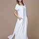 linen dress. Linen tunic. Beach tunic. 100% linen. Softened. Dresses. EcoLini. Online shopping on My Livemaster.  Фото №2