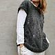 Order Stylish Mohair Vest Fashionable Knitted Vest for Women. svetlana-sayapina. Livemaster. . Vests Фото №3