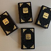 Сувениры и подарки handmade. Livemaster - original item Set of 4 books of the Godfather cycle (leather). Handmade.